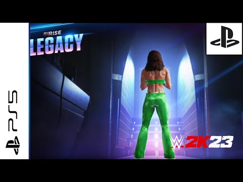 WWE 2K23 — MyRise The Legacy (PS5) No Commentary