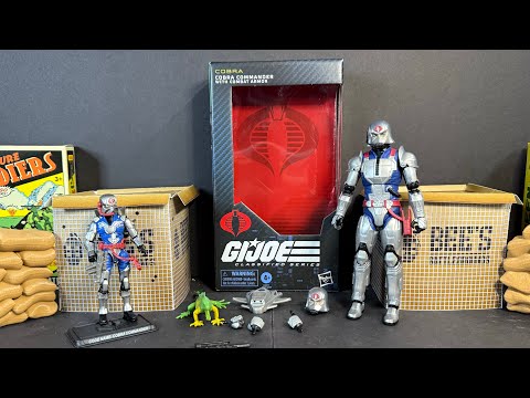 GIJoe Classified Cobra Commander in Combat Armor (Battle Armor) 