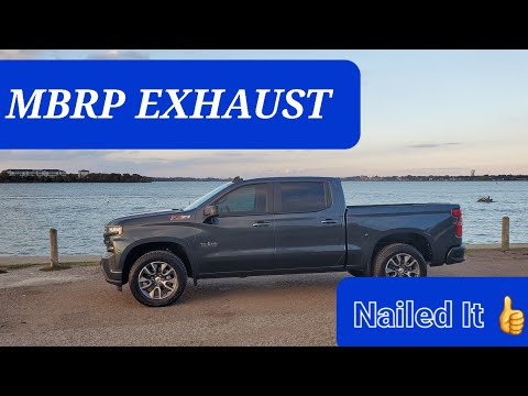 MBRP Exhaust installation and sound on 2020 Silverado 5.3.