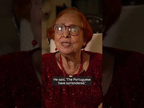 'I remember how Goa was freed from the Portuguese' #shorts #india@bbcnewsindia