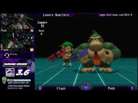 SG at GU 14.9 LQF - POOB (Donkey Kong) vs. Flash (Ness)