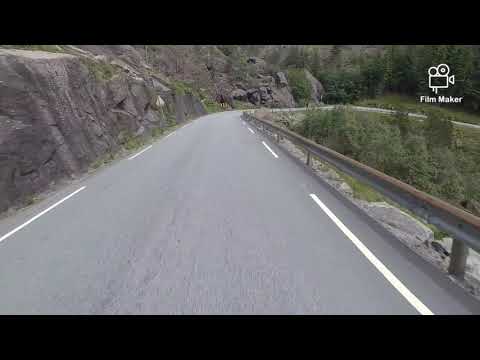 22 minutes of Route 44 selected sections Egersund - Flekkefjord, Stavanger - Norway - Honda CB1000R+