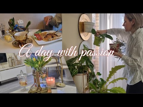 Ein gemütlicher Tag voller Leidenschaft 🌷 Eine neue Pflanzenecke | Ein toller Start in den Frühling!