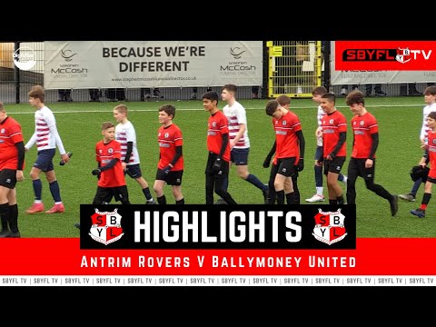 Antrim Rovers v Ballymoney United - Under 14 Seventh Divisional Cup Final - December 2023