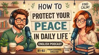 Learn to Protect Your Peace | Easy English podcast | B1-B2 Listening practice