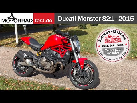 Ducati Monster 821 | LeserBike-Video von Daniel