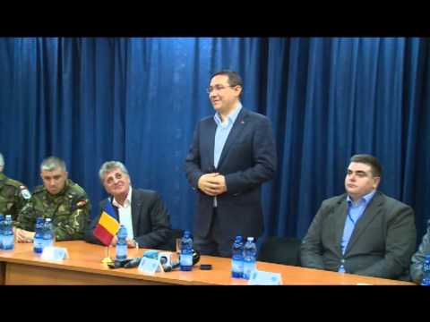 Kosovo - Vizita Primului-ministru Victor Ponta in teatrul de operatiuni