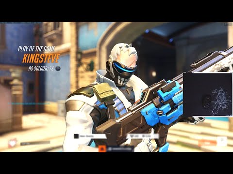 WHAT 3250+ HOURS OF SOLDIER 76 LOOKS LIKE - GALE! POTG! [ OVERWATCH 2 TOP 500 SEASON 6 ]
