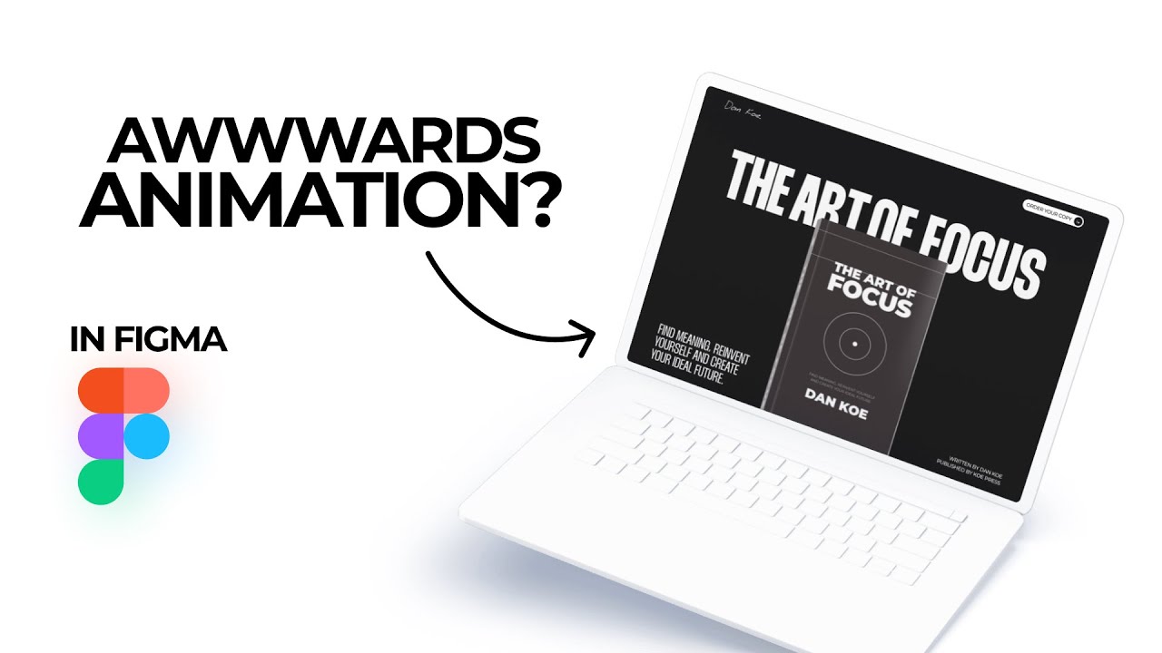 How i made an Awwwards Animation in Figma Ep1