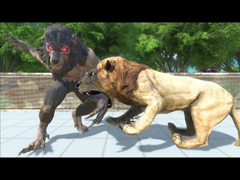 Werewolves Skull Island Death Run - Animal Revolt Battle Simulator