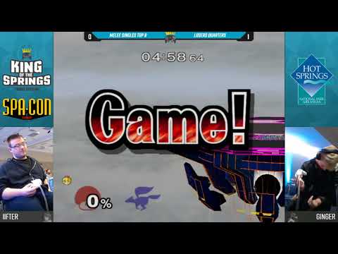 KotS 3 SSBM - Iifter (Peach) Vs. Ginger (Falco) - Losers Quarters
