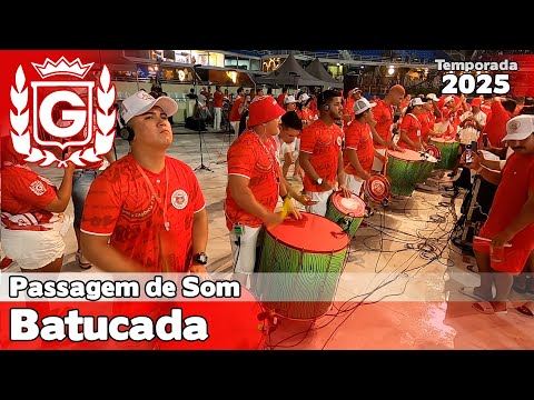 Boi Garantido 2025 | Base da Batucada na Passagem de Som no Bumbódromo - #Parintins25