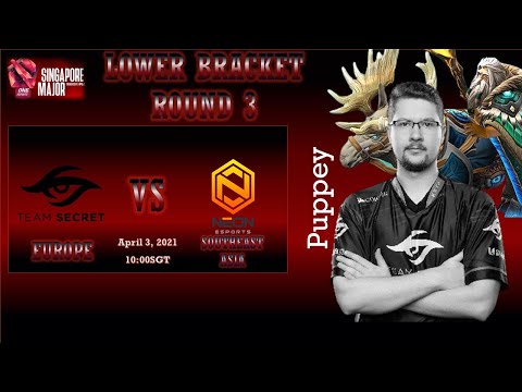 SECRET vs OB NEON WHAT A GAME! EUROPE vs SOUTHEAST ASIA ONE Esports SINGAPORE MAJOR DOTA 2
