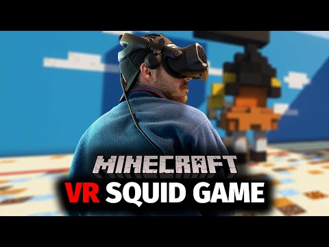 I Tried VR Squid Game in Minecraft... This is what happened.