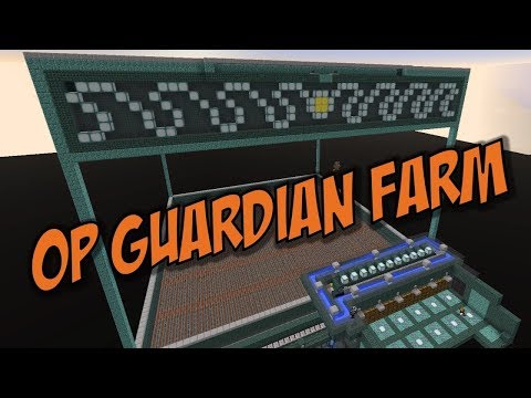 Guardian Farm 1.8 (Simple, Easy & Fast for Survival and MCMMO Skills) [1.9/1.10/1.11/1.12]