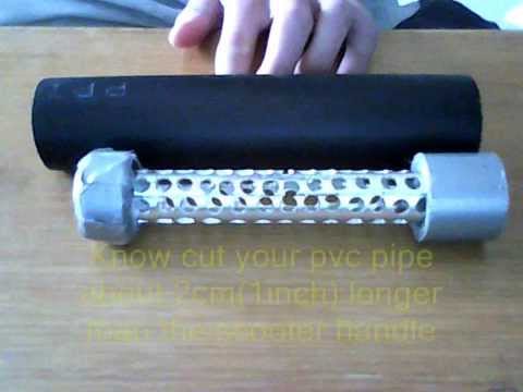 home made silencer tutorial