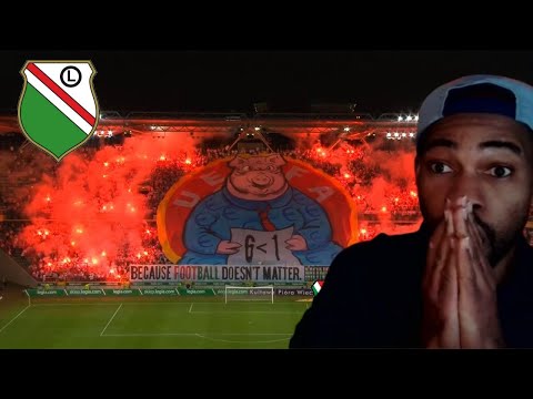 Reacting to The World Of LEGIA WARSZAWA ULTRAS | Footdribbler FC