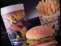 1995 Hardees X Men Build A Combo TV Commercial