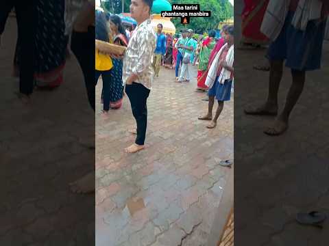 maa tarini ghantanga manbira 🛕🙏 #minivlog #beach #viral #vlog #seabeach
