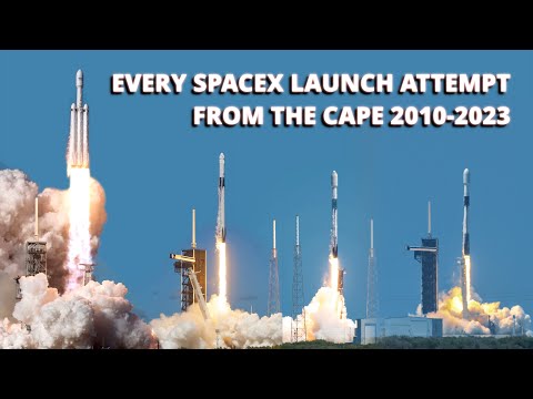13 Years of SpaceX Launches