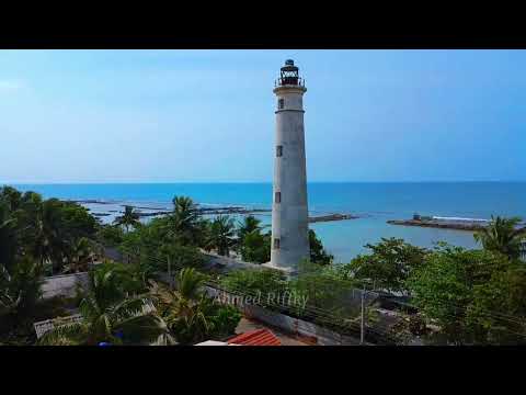 Point Pedro Lighthouse | Jaffna, Sri Lanka | One of the oldest lighthouses | #drone