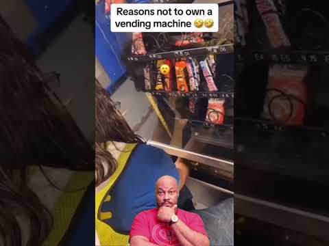 people don't shake vending machines anymore to get free food