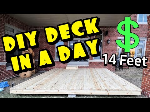 ????Cheap DIY Floating Deck????