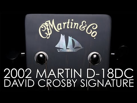 "Pick of the Day" - 2002 Martin D-18DC David Crosby Signature