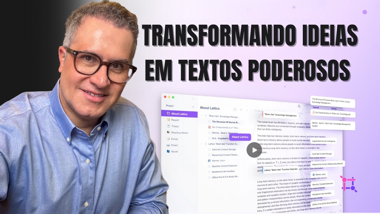 Lattics: Potencialize Sua Escrita e Organização de Ideias | Minha Experiência