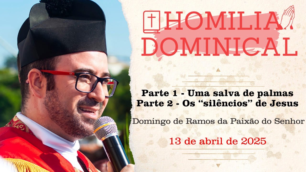 Homily of Father Wagner - Part 1: A round of applause - Part 2: The “silences” of Jesus.