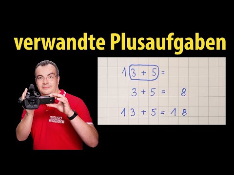 verwandte Plusaufgaben - Grundschule - Klasse 1