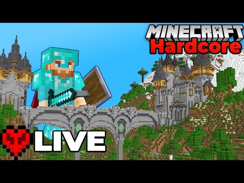 Minecraft 1.18 Hardcore Survival! Exploring my World! REPLAY