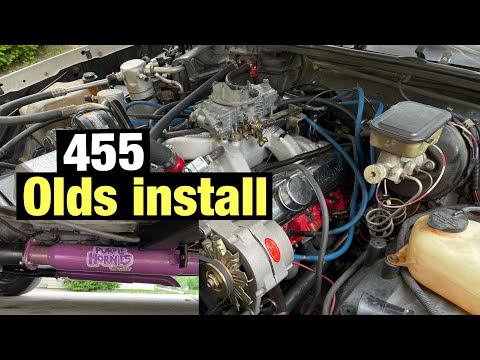 455 Olds Install