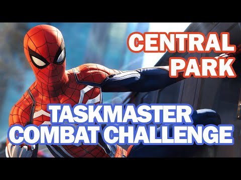 CENTRAL PARK | Taskmaster COMBAT CHALLENGE Ultimate Level | MARVEL'S SPIDER-MAN