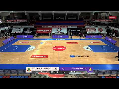 LNBM 2020-2021: Steaua București - SCM Timișoara