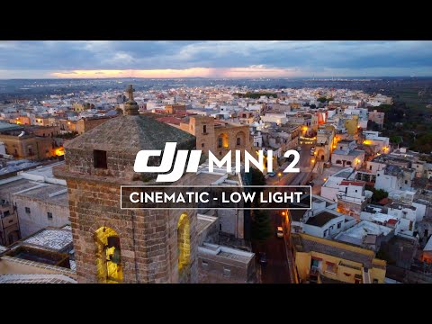 Dji Mini 2 CINEMATIC Video Test Low Light | Ugento - Lecce