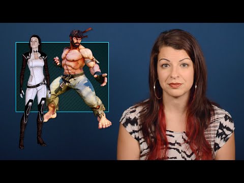 肢體語言與男性目光 - 視頻遊戲中的典故與女性 (Body Language & The Male Gaze - Tropes vs Women in Video Games)