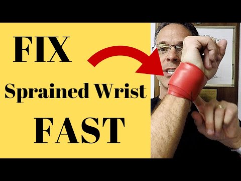 How to Heal a Sprained Wrist REALLY FAST