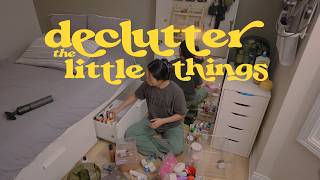 decluttering what you don’t see & organizing my space