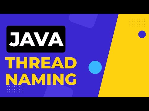 Java Thread Naming Naming A Thread In Java Multithreading In Java