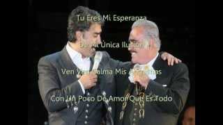 Perdon - Alejandro y Vicente Fernandez (letra)