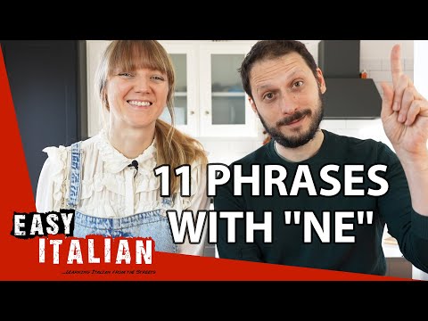 11 Phrases With ”NE” You Should Know! | Easy Italian 107