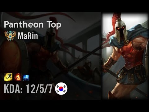 Pantheon Top vs Rammus - MaRin - KR Challenger Path 6.5