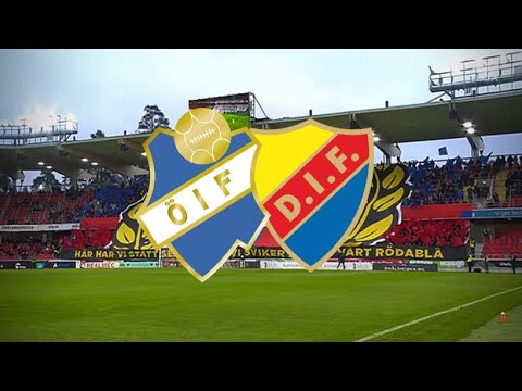 Inramningen inför Östers IF-Djurgårdens IF (Allsvenskan 2025)