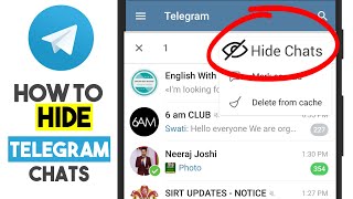 HOW TO HIDE/UNHIDE CHATS IN TELEGRAM | The Easiest Way to Hide Your Chat in Telegram