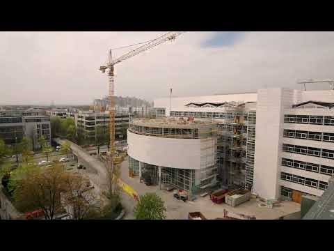 AER Munich: A New Landmark Rises | Construction Timelapse (4K)