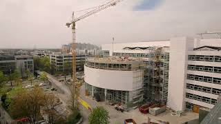 AER Munich: A New Landmark Rises | Construction Timelapse (4K)
