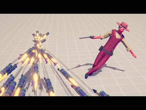 QUICK DRAW DODGING EVERYTHING - Totally Accurate Battle Simulator TABS