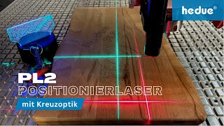 Vytyčovací laser Hedü PL2 s červeným paprskem bez držáku L320