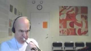 Kenny Werner Combo from Aebersold Album "FREE PLAY" #5. TRUMPET SOLO!!!!